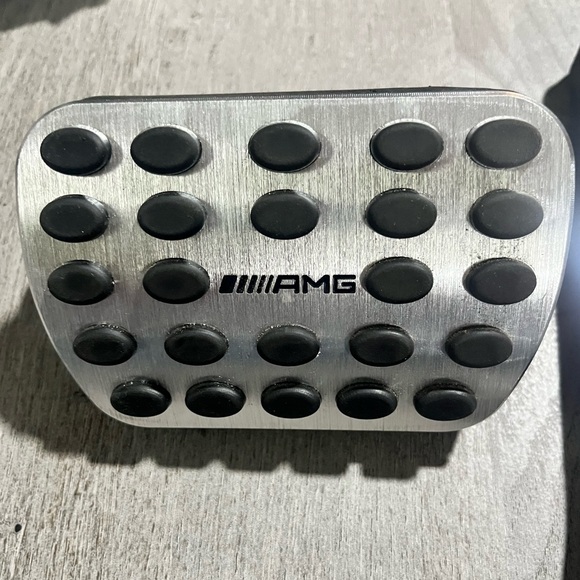 Mercedes Benz Aluminum with Rubber Grip AMG Custom Gas and Brake Pedals - Picture 5 of 6